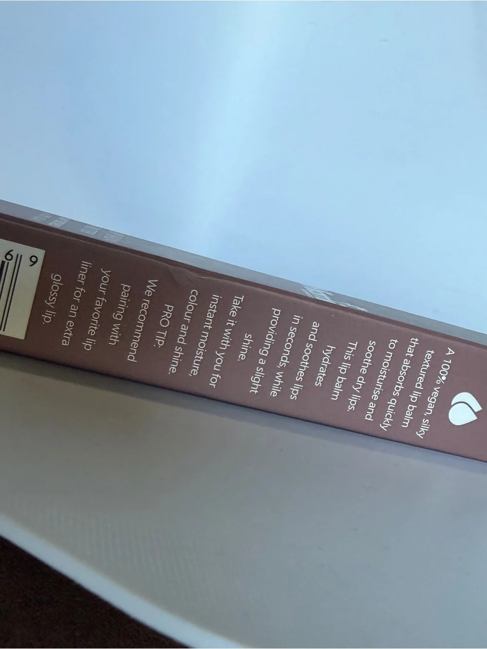 Lip Balm Butter — Vanilla Beige- Miami Cosmetics- New In Box